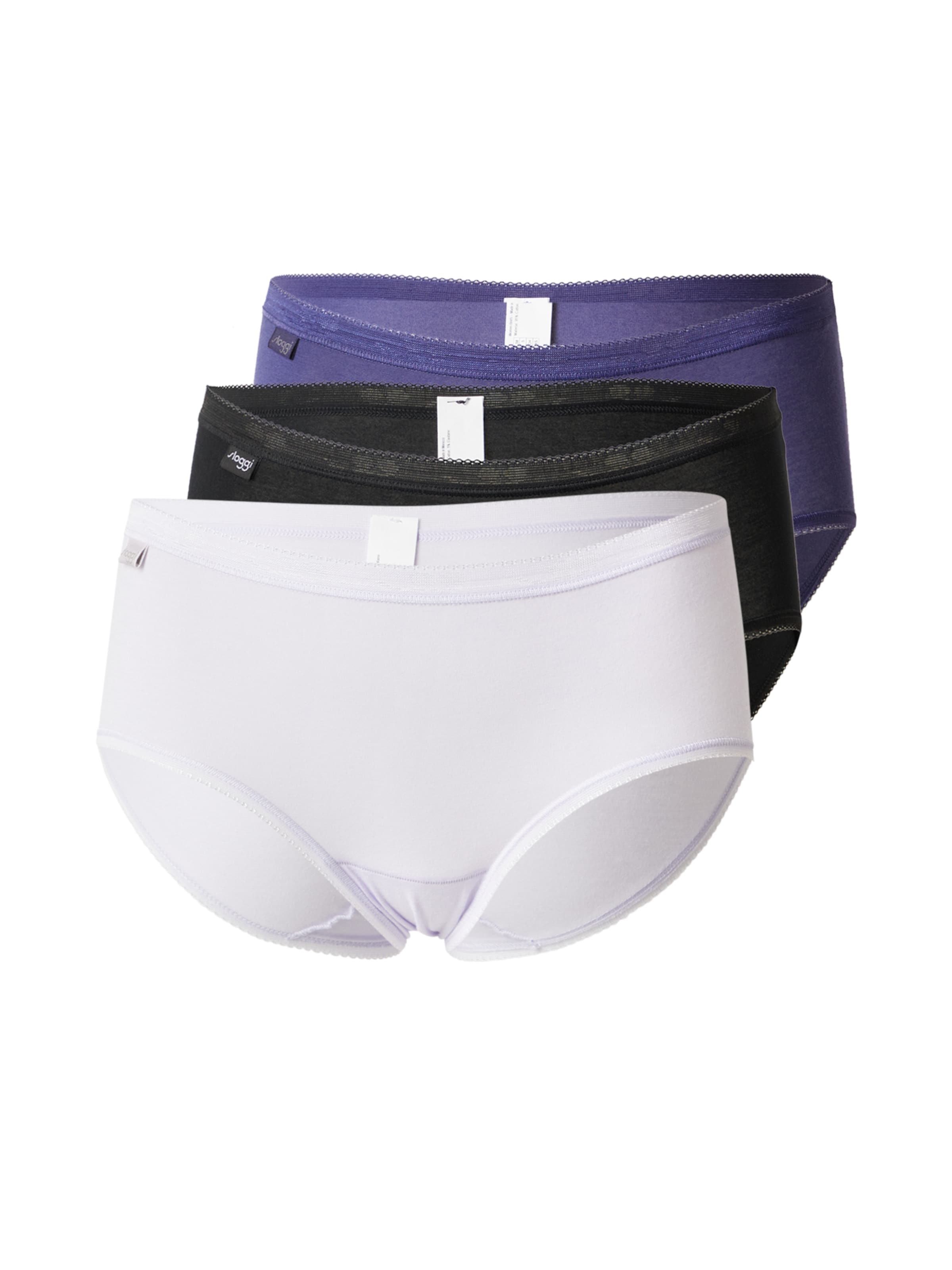 Chiloți de la SLOGGI pe albastru: față