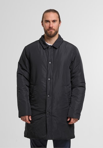 Manteau mi-saison 'London' INDICODE JEANS en noir : devant
