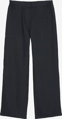 Marc O'Polo Loose fit Pants in Black: front