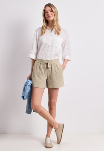 STREET ONE Loose fit Pants in Beige