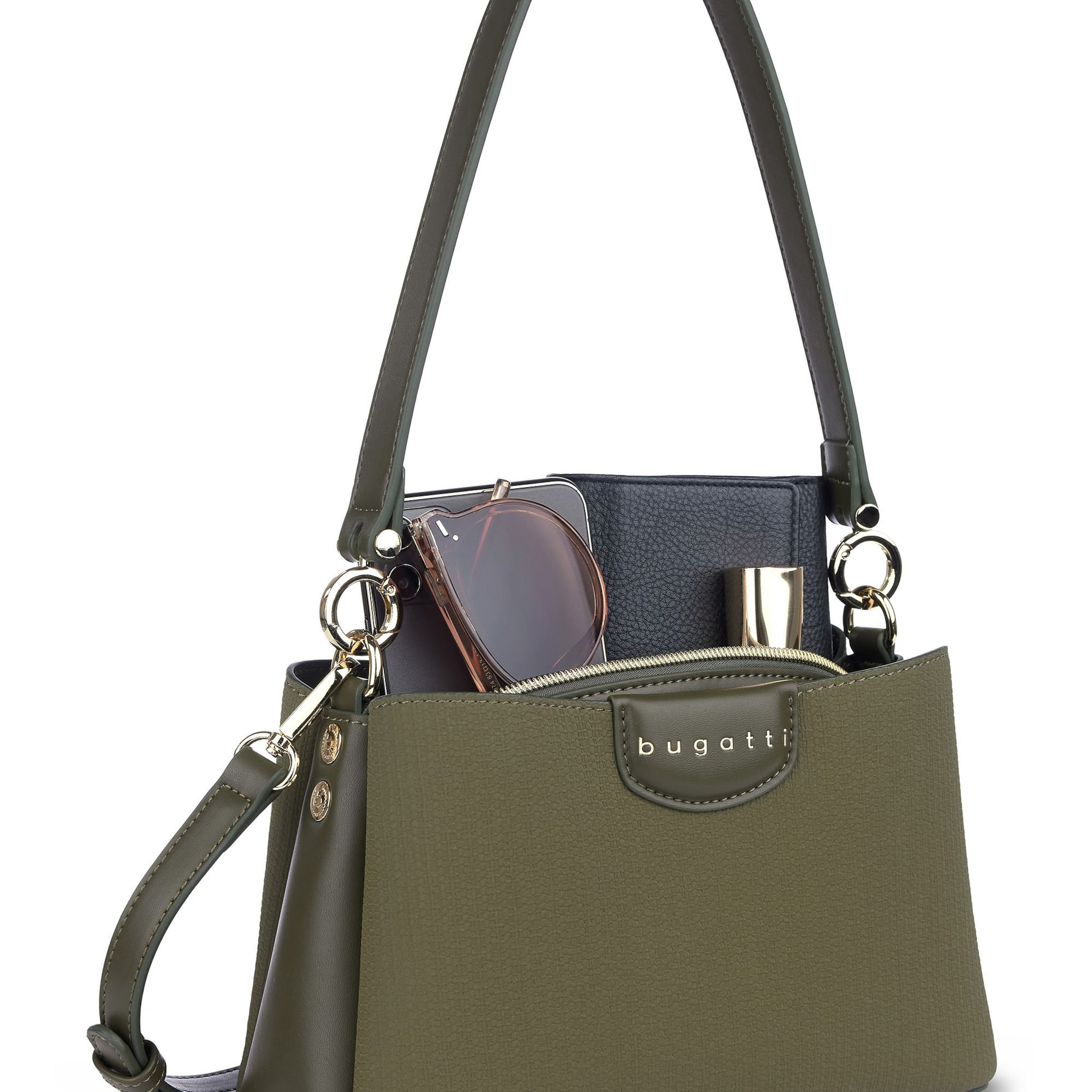 Sac bandoulière 'Leah' bugatti en vert