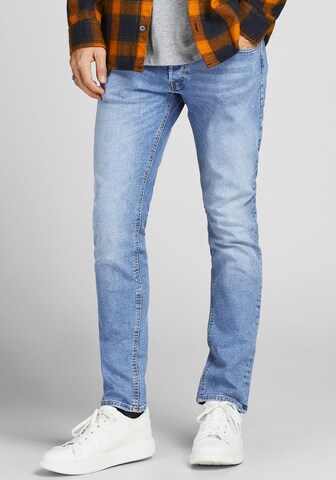 JACK & JONES Slimfit Τζιν 'Glenn' σε μπλε: μπροστά