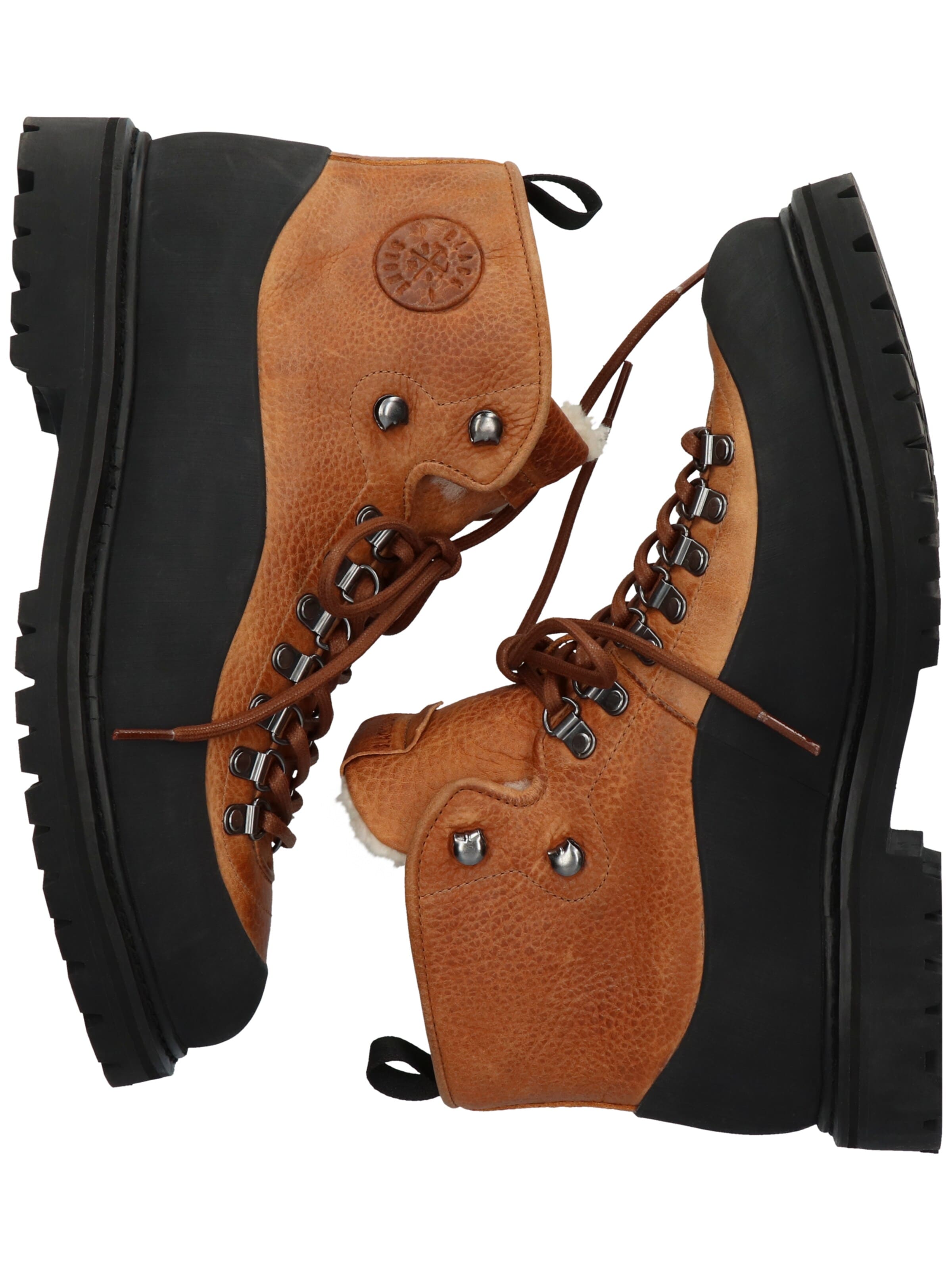 Boots stringati 'ROCK DREE' di BLACKSTONE in marrone