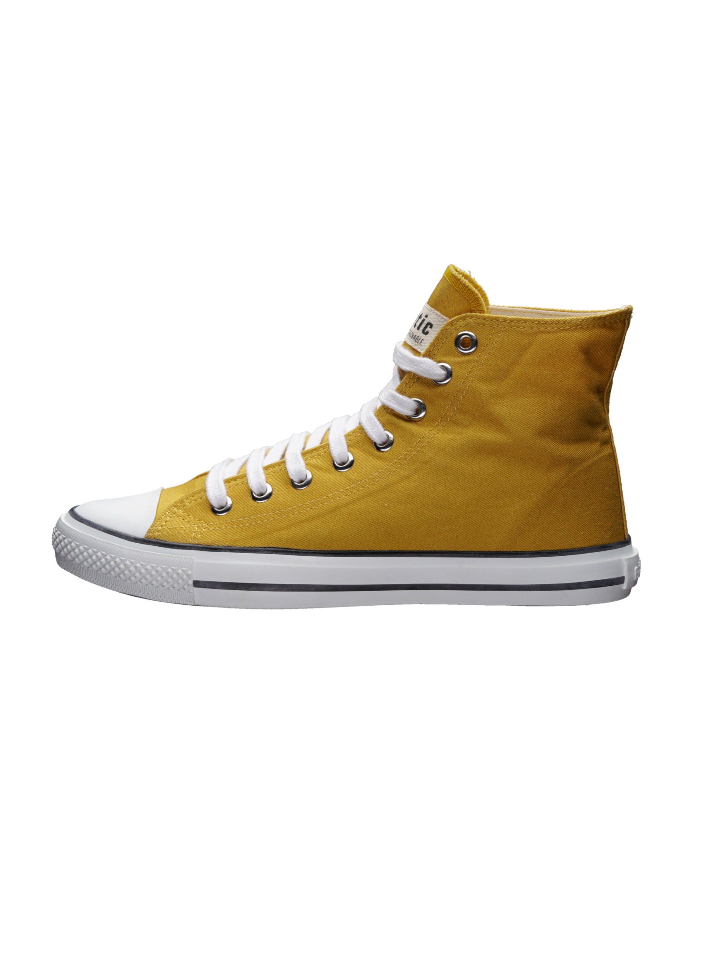 Ethletic High-Top Sneakers in Yellow
