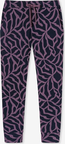 SCHIESSER - Pantalón de pijama ' Mix & Relax ' en azul: frente