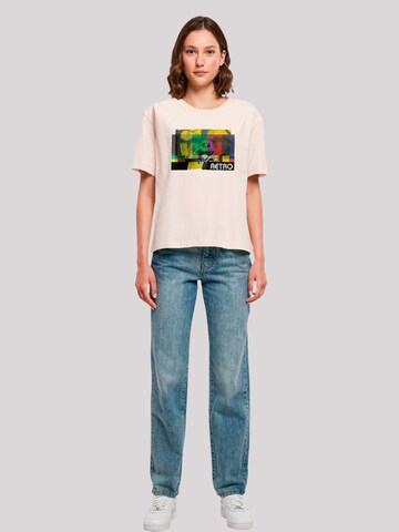 F4NT4STIC Shirt 'Heroes of Childhood Tao Tao Cassette' in Pink