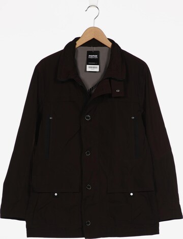 HECHTER PARIS Jacket & Coat in M-L in Brown: front