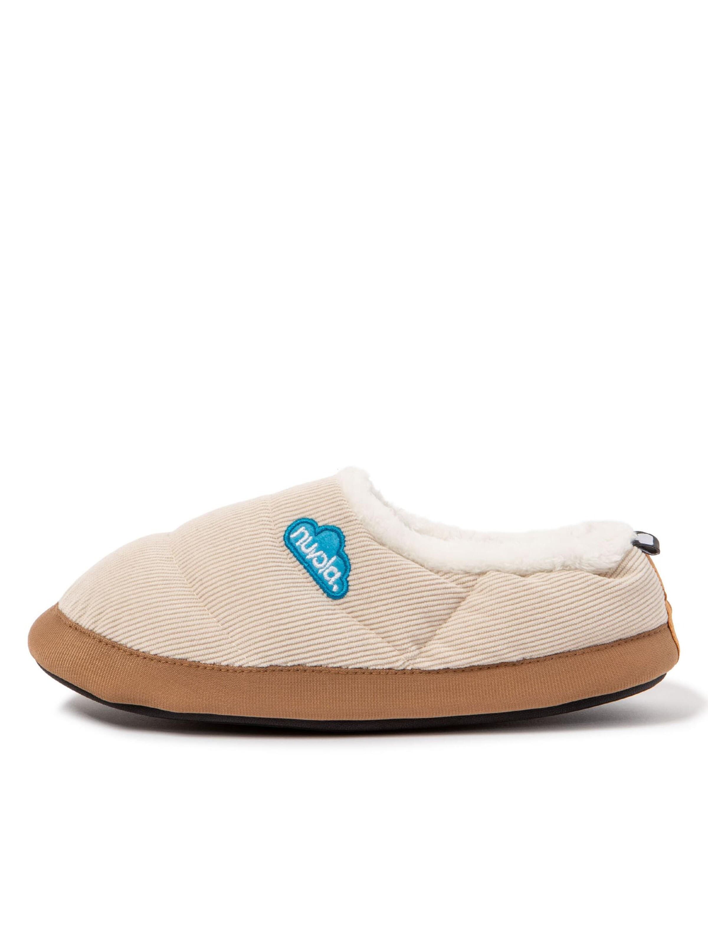 Nuvola. - Pantufa 'Classic Cordy' em bege: frente