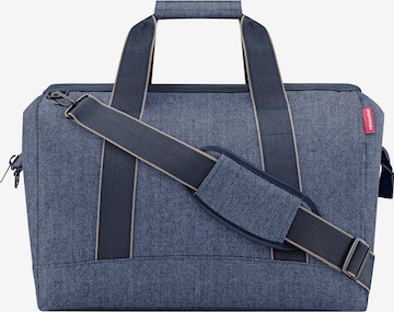 REISENTHEL Travel Bag in Blue: front
