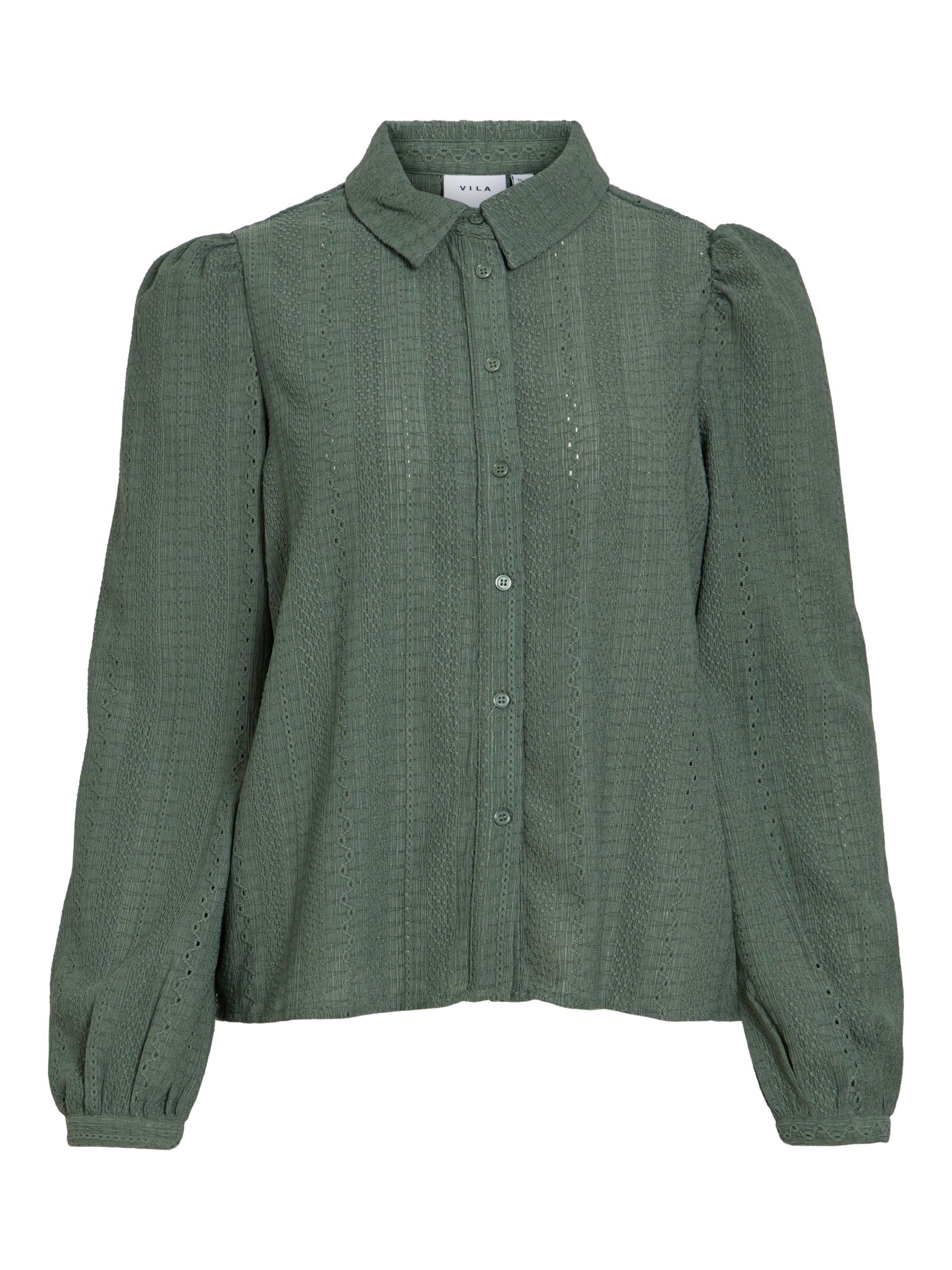 VILA Blouse 'VIZania' in Green: front