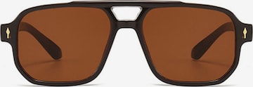 VEYREY - Gafas de sol 'Pilotenbrille Sonnenbrillen Enkick' en marrón: frente