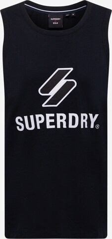 Superdry Tričko – černá: přední strana
