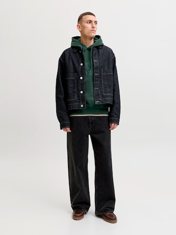 JACK & JONES Mikina 'JORFREDERIKSBERG' - Zelená