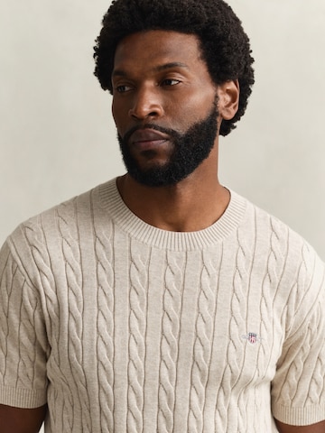 smėlio GANT Megztinis