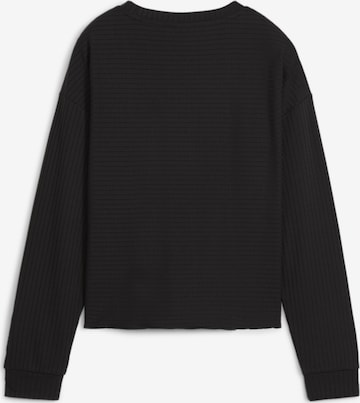 PUMA Sweatshirt 'UNWIND STUDIO' in Black