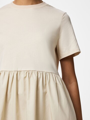 PIECES Jurk 'Mikka' in Beige