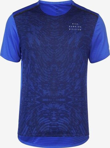 NIKE Performance Shirt 'Rise 365' in Blue: front