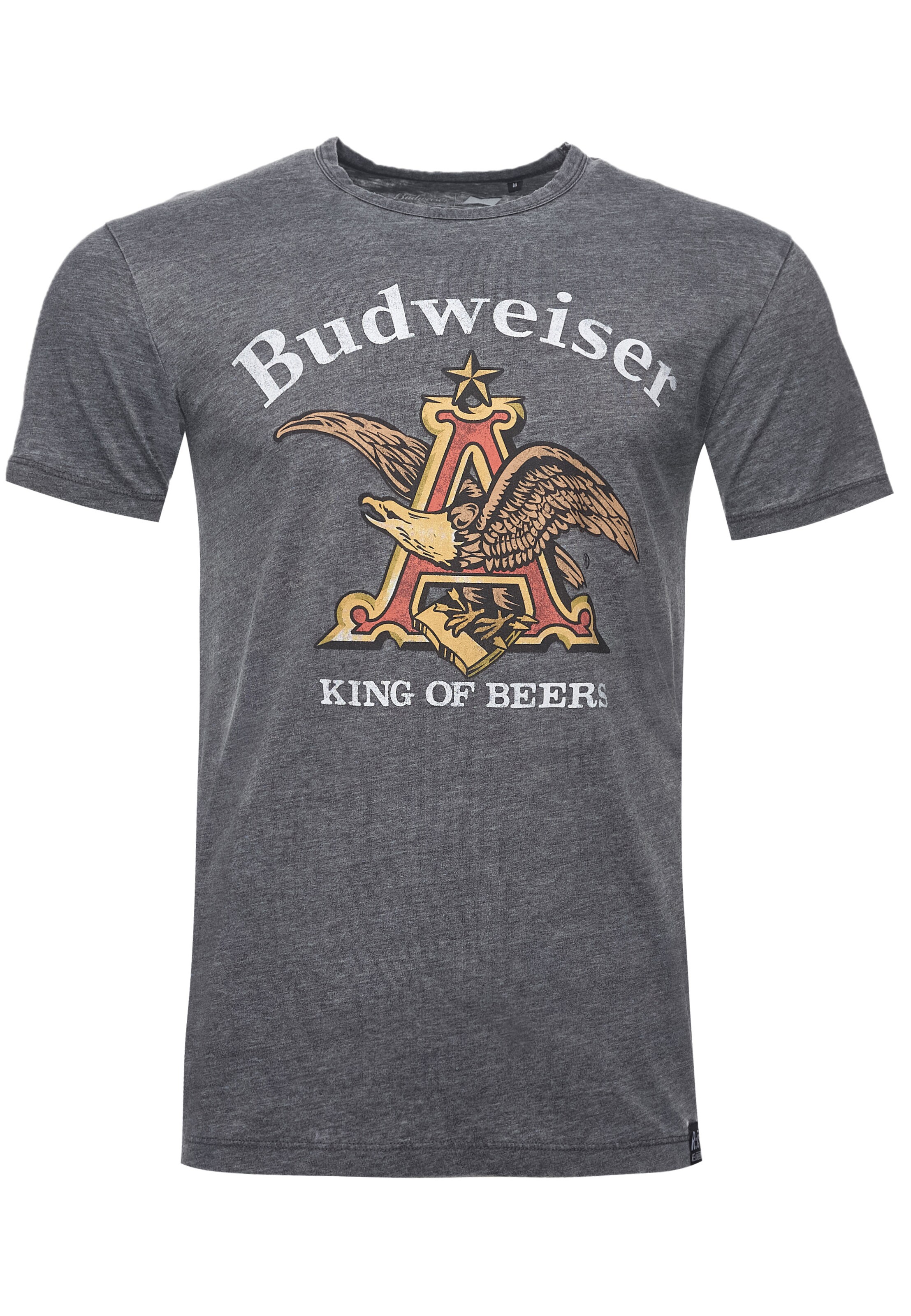 Recovered Shirt 'Budweiser Eagle' in Anthracite, Item view