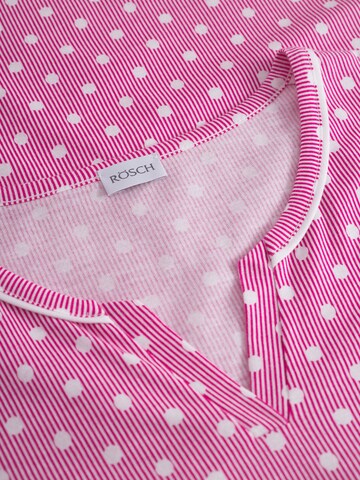 Chemise de nuit 'Mustermix' Rösch en rose