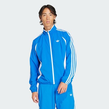 Giacca di mezza stagione 'Adicolor Teamgeist' di ADIDAS ORIGINALS in blu: frontale
