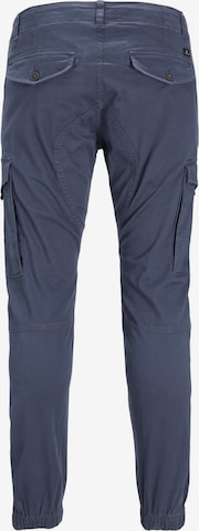 Effilé Pantalon cargo 'Paul' JACK & JONES en bleu