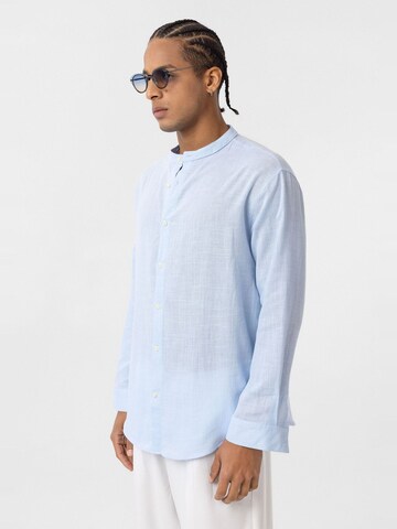 Dandalo Regular fit Button Up Shirt in Blue