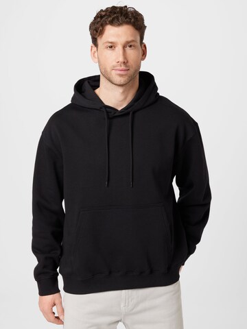 WEEKDAY Sweatshirt in Black: front