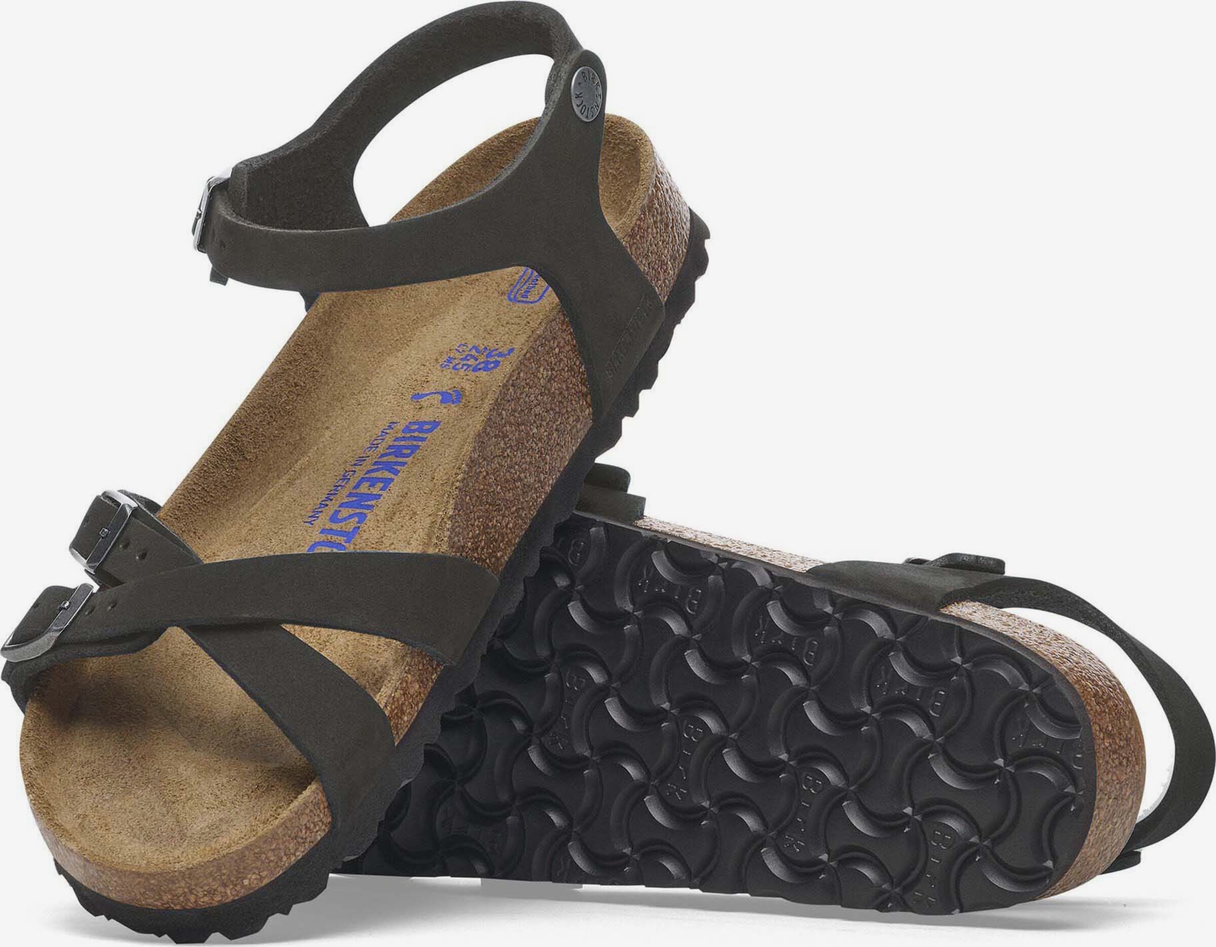 Kumba Birkenstock Aanbieding Dames Kumba Kids Geprent Birko-Flor