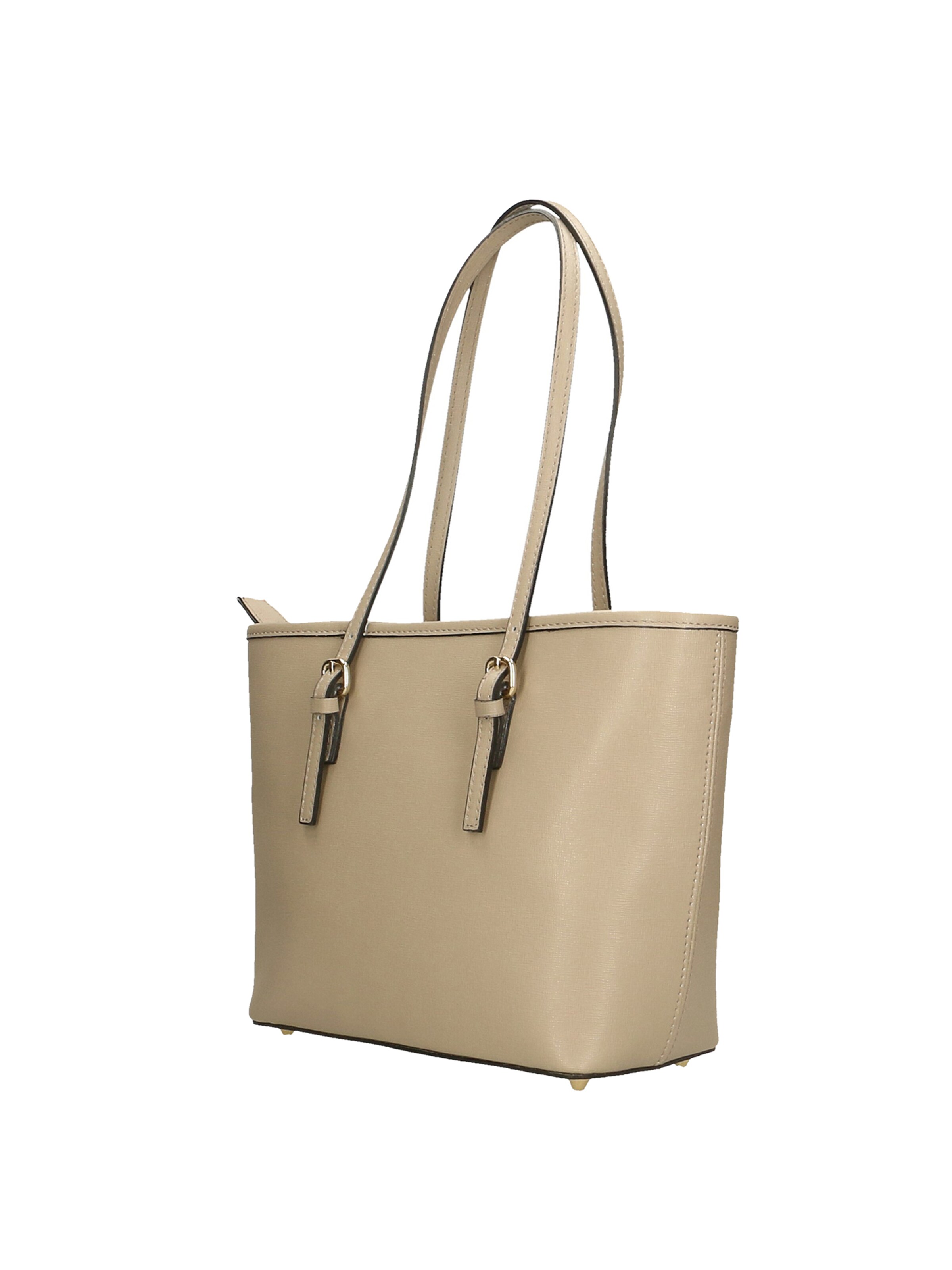 Sac bandoulière Gave Lux en beige : devant