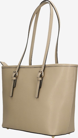 Borsa a spalla di Gave Lux in beige: frontale
