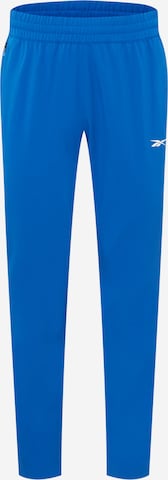 regular Pantaloni sportivi di Reebok in blu: frontale