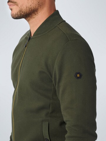 No Excess Zip-Up Hoodie in Green