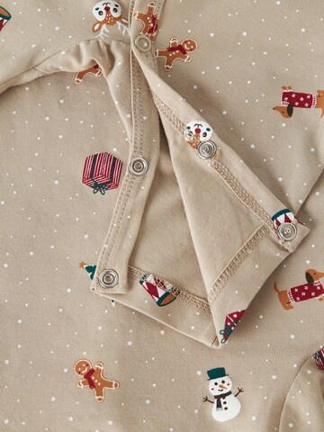 NAME IT Pajamas 'NBNVISMAS' in Beige