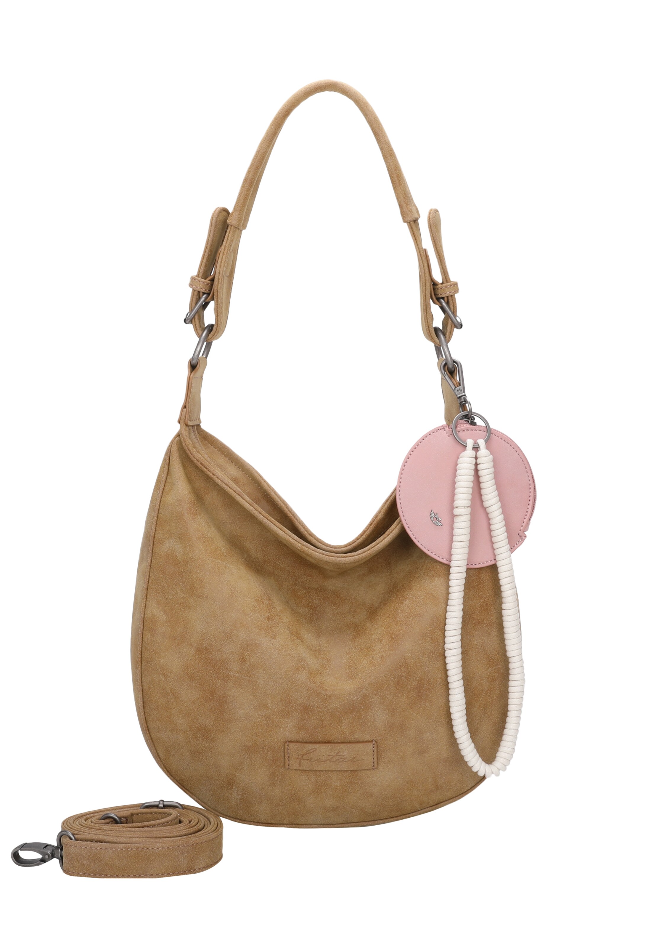 Fritzi aus Preußen Shoulder Bag 'Fritzi Hobo' in Brown: front
