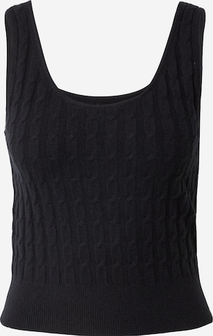 GAP Knitted Top 'CASH' in Black: front