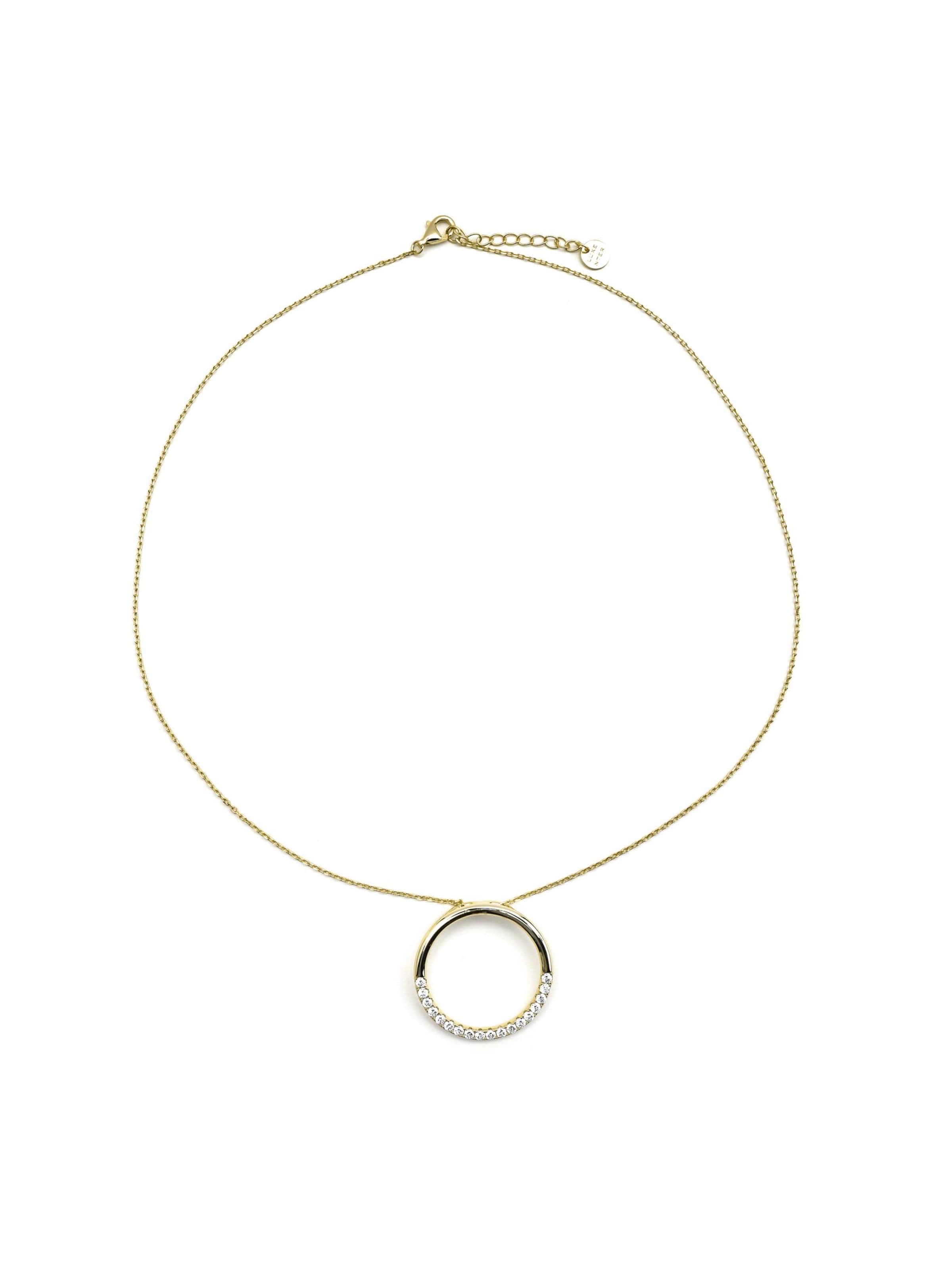 Luxenter Ketting 'Myna' in Onesize in de kleur Goud, Productweergave