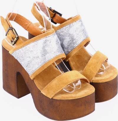 Get it Sandals & High-Heeled Sandals in 35 in Camel / Chocolate / Silver, Item view