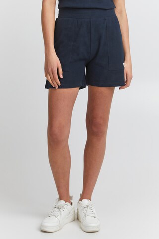 Oxmo Regular Pants 'Wim' in Blue: front