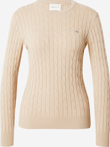 GANT Pullover i beige: forside