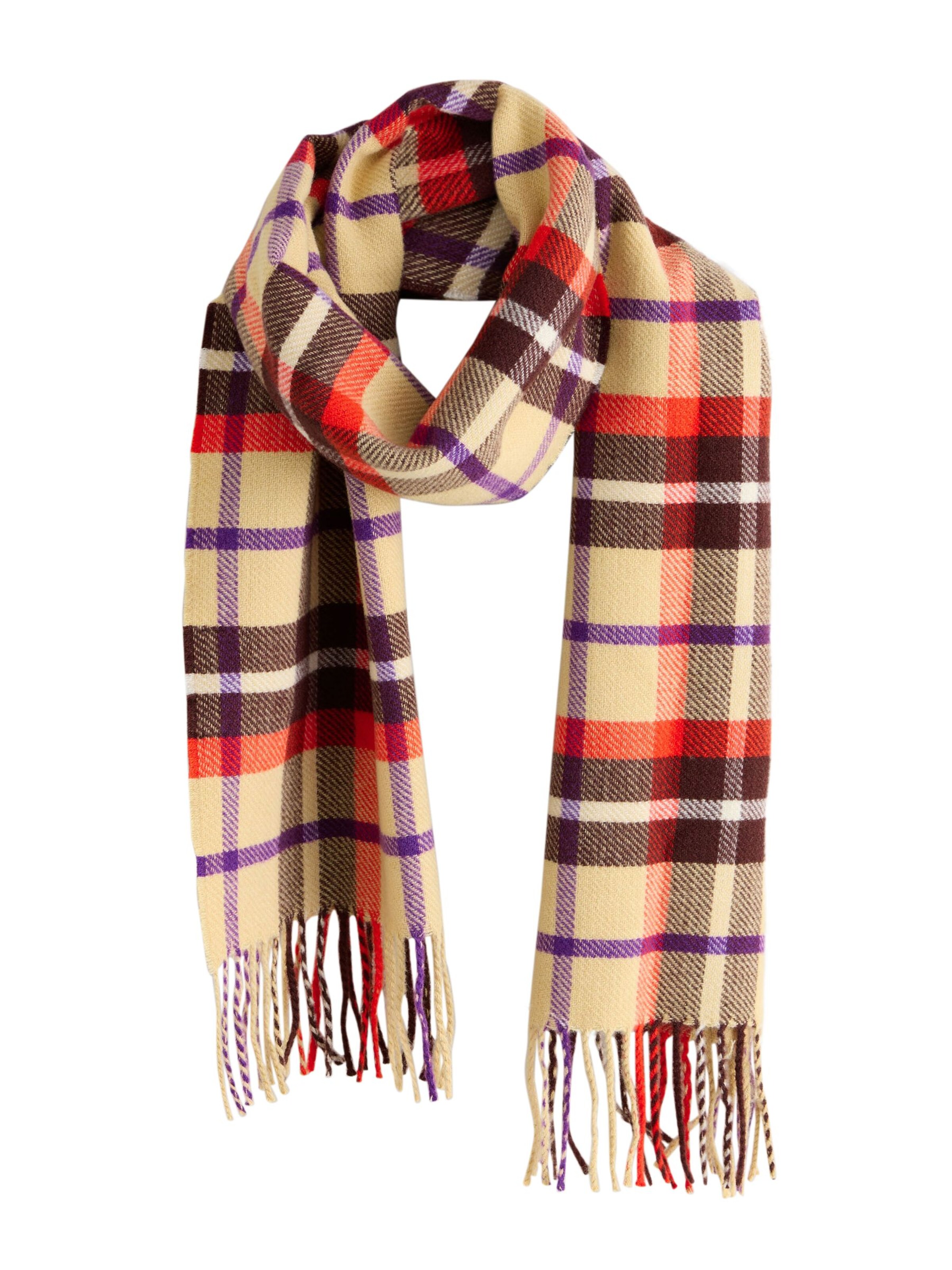 Next Шарф в Бежевый / Коричневый / Красный / Белый, Обзор товара