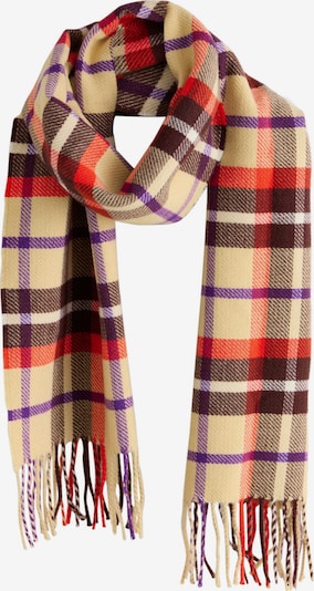 Šalikas iš Next, spalva – smėlio spalva / ruda / raudona / balta, Prekių apžvalga