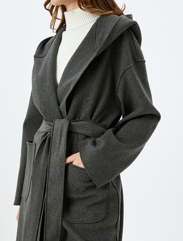 Koton Between-Seasons Coat in Grey