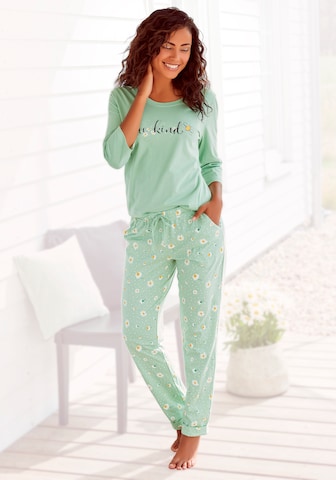 VIVANCE Pajama in Green: front