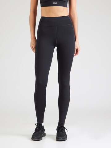 Skinny Pantalon de sport 'Essential' ICANIWILL en noir : devant