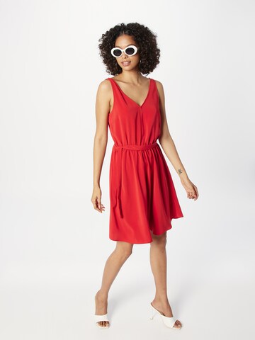 VILA Summer dress 'Kristina Laia' in Red