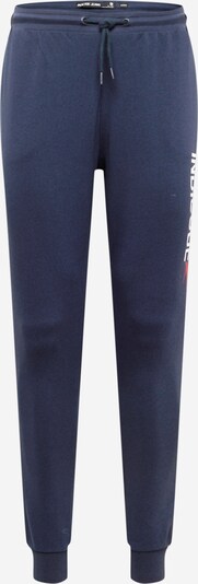 Pantaloni 'Eugen' INDICODE pe bleumarin / roșu / alb, Vizualizare produs