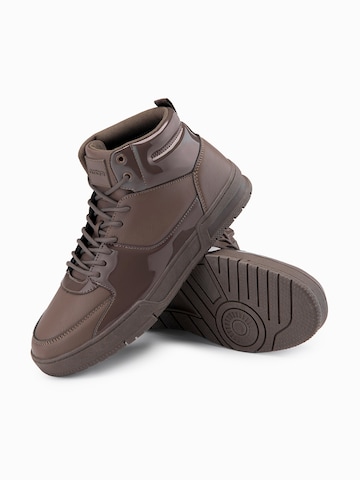 Ombre - Zapatillas deportivas altas en marrón