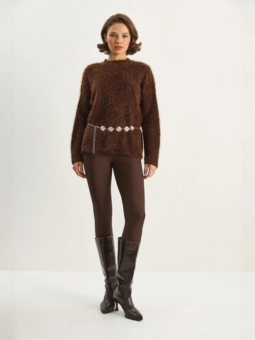 Bianco Lucci Pullover in Braun
