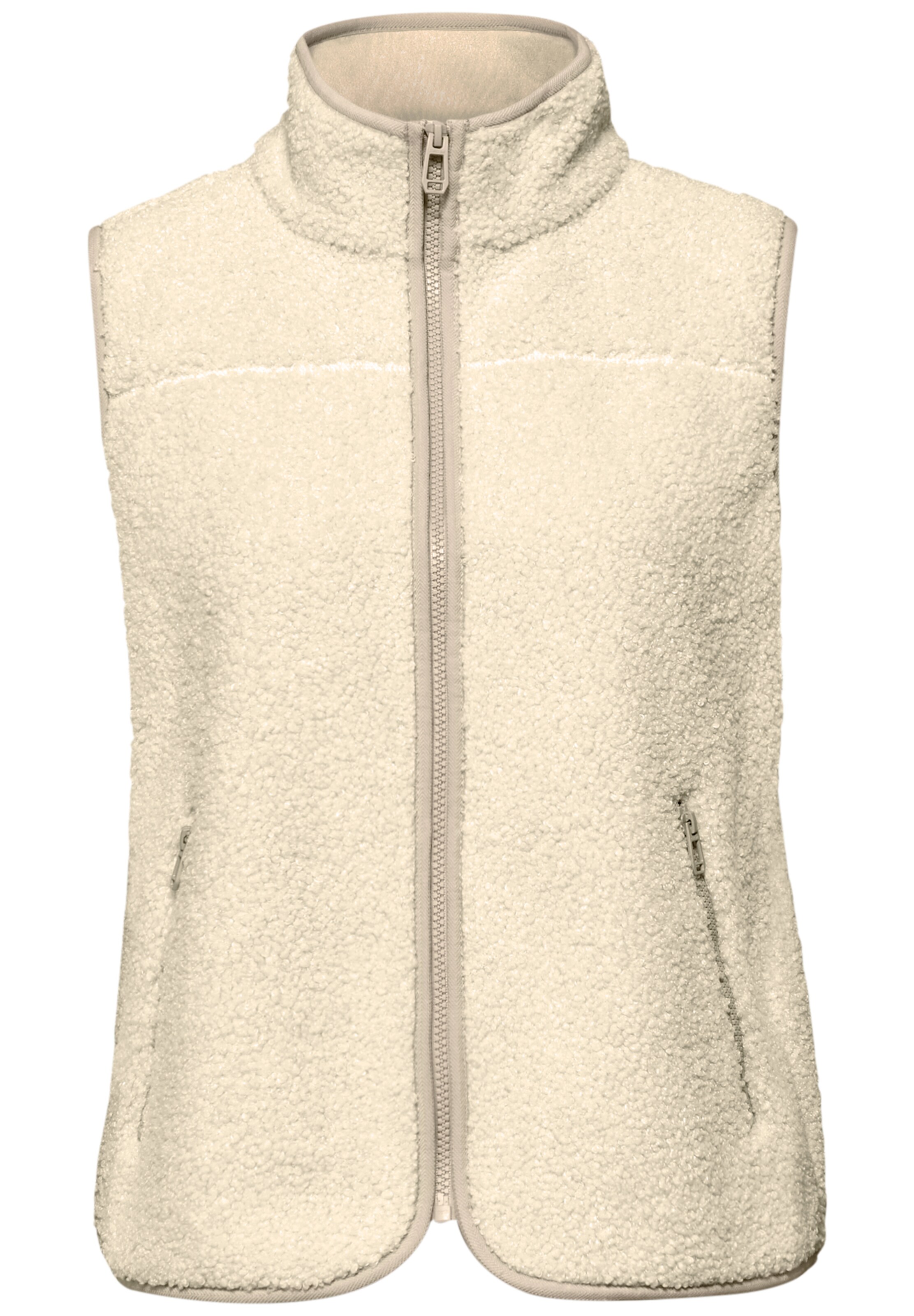 STREET ONE Weste in Beige: Vorderseite