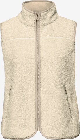 STREET ONE Weste in Beige: Vorderseite